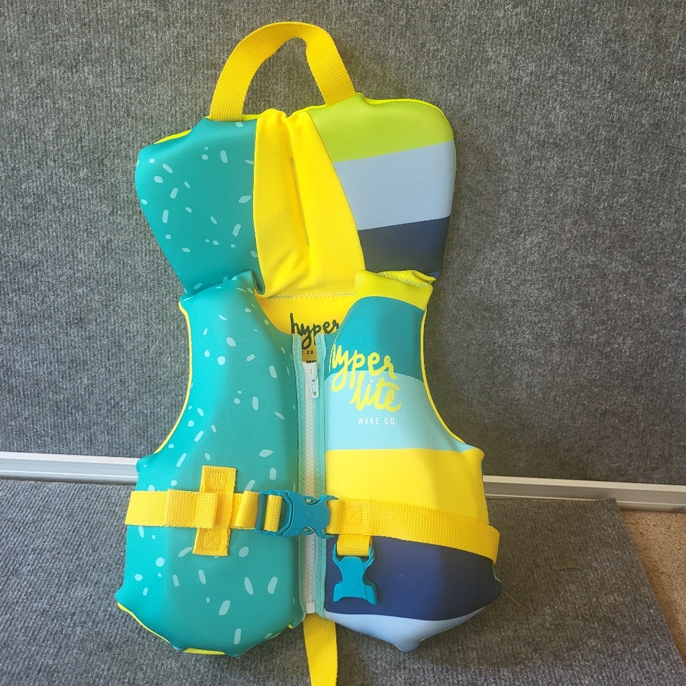 Kids Swim Vest - Blue and Yellow
